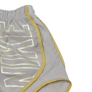 Nike Small Running Shorts Yellow and White
